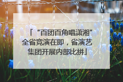 “百团百角唱潇湘”全省竞演在即，省演艺集团开展内部比拼