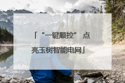 “一键顺控” 点亮玉树智能电网