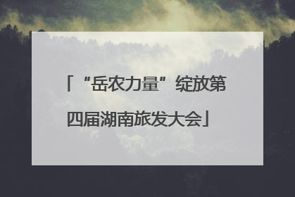 “岳农力量”绽放第四届湖南旅发大会