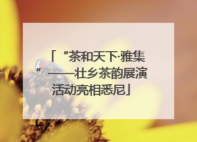 “茶和天下·雅集”——壮乡茶韵展演活动亮相悉尼