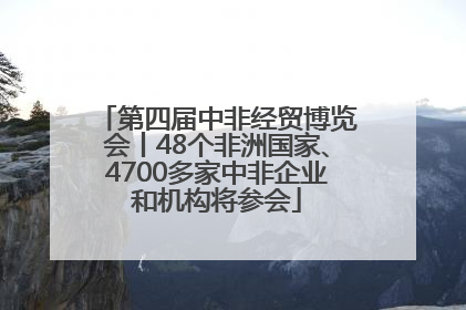 第四届中非经贸博览会丨48个非洲国家、4700多家中非企业和机构将参会