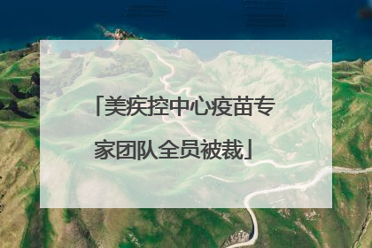 美疾控中心疫苗专家团队全员被裁