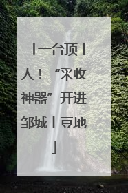 一台顶十人！“采收神器”开进邹城土豆地