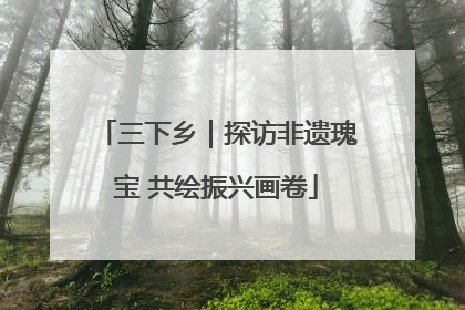 三下乡｜探访非遗瑰宝 共绘振兴画卷