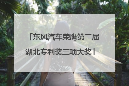 东风汽车荣膺第二届湖北专利奖三项大奖