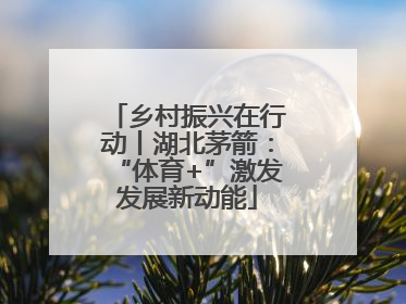 乡村振兴在行动丨湖北茅箭：“体育+”激发发展新动能