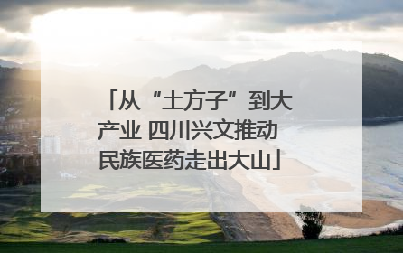 从“土方子”到大产业 四川兴文推动民族医药走出大山
