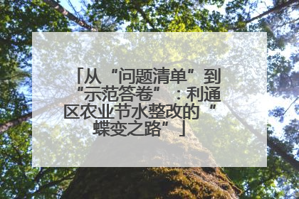 从“问题清单”到“示范答卷”：利通区农业节水整改的“蝶变之路”