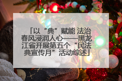 以“典”赋能 法治春风浸润人心——黑龙江省开展第五个“民法典宣传月”活动综述