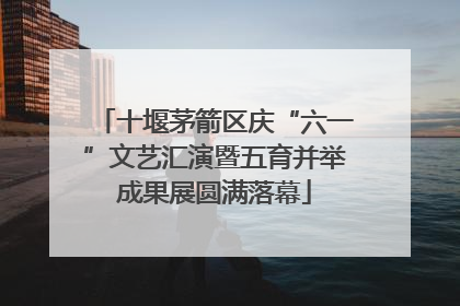 十堰茅箭区庆“六一”文艺汇演暨五育并举成果展圆满落幕