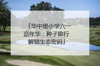 华中里小学六一嘉年华：种子旅行解锁生态密码