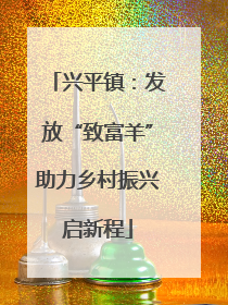 兴平镇：发放“致富羊”助力乡村振兴启新程