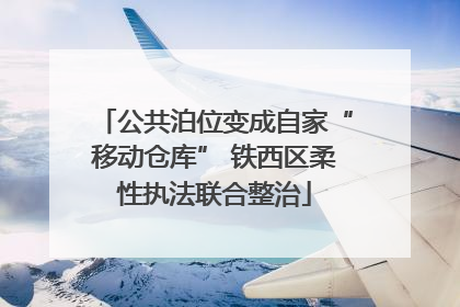 公共泊位变成自家“移动仓库” 铁西区柔性执法联合整治