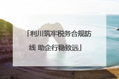 利川筑牢税务合规防线 助企行稳致远