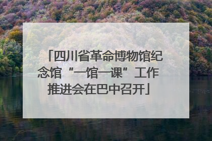 四川省革命博物馆纪念馆“一馆一课”工作推进会在巴中召开