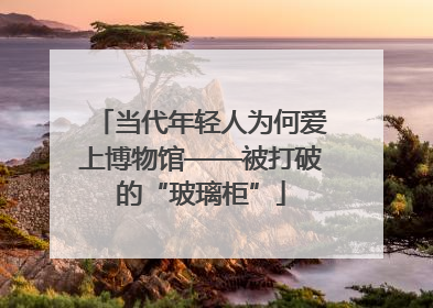 当代年轻人为何爱上博物馆——被打破的“玻璃柜”