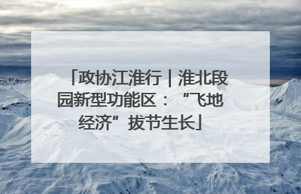 政协江淮行｜淮北段园新型功能区：“飞地经济”拔节生长