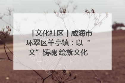 文化社区｜威海市环翠区羊亭镇：以“文”铸魂 绘就文化社区新画卷