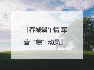 春城端午情 军营“粽”动员