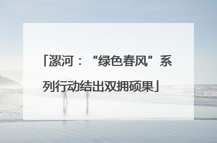 漯河：“绿色春风”系列行动结出双拥硕果