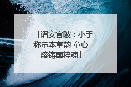 诏安官陂：小手称量本草韵 童心熔铸国粹魂