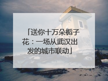 送你十万朵栀子花：一场从武汉出发的城市联动
