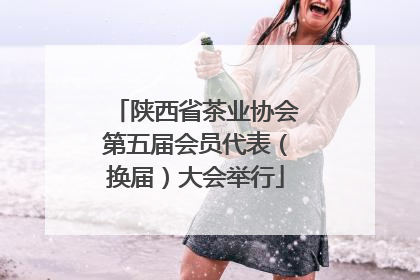 陕西省茶业协会第五届会员代表（换届）大会举行