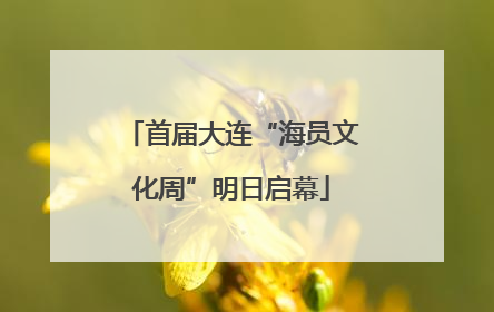 首届大连“海员文化周”明日启幕