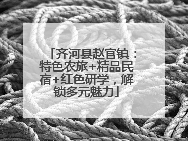 齐河县赵官镇：特色农旅+精品民宿+红色研学，解锁多元魅力