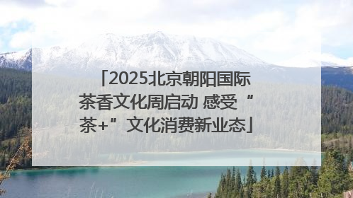 2025北京朝阳国际茶香文化周启动 感受“茶+”文化消费新业态