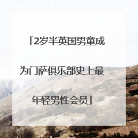 2岁半英国男童成为门萨俱乐部史上最年轻男性会员