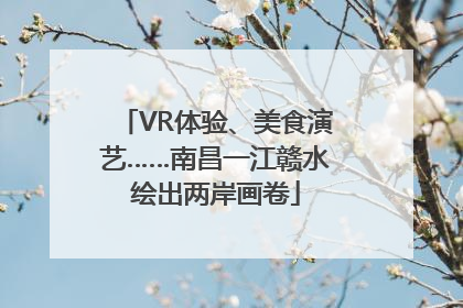 VR体验、美食演艺……南昌一江赣水绘出两岸画卷